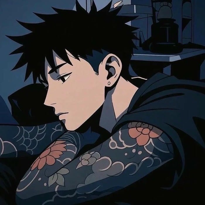 ảnh anime đôi mặt lạnh