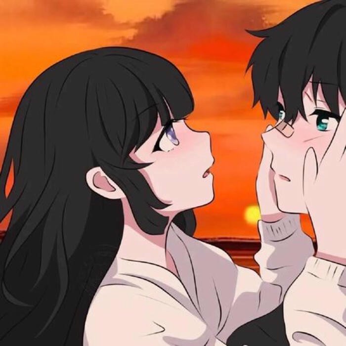 ảnh anime đôi nghệ thuật