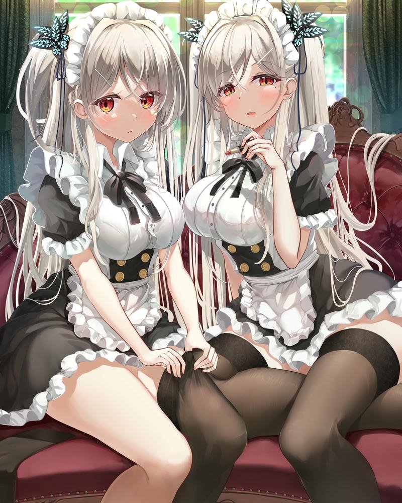 ảnh anime hầu gái buồn nhẹ nhàng