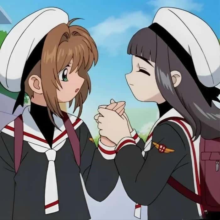 ảnh cặp đôi anime nắm tay