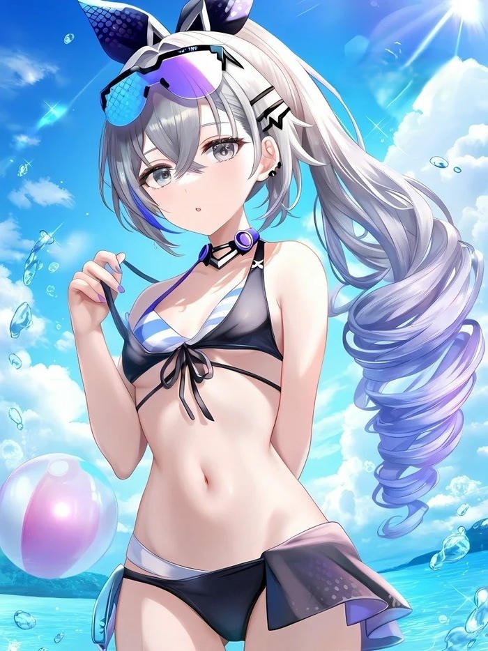 ảnh gái anime bikini concept
