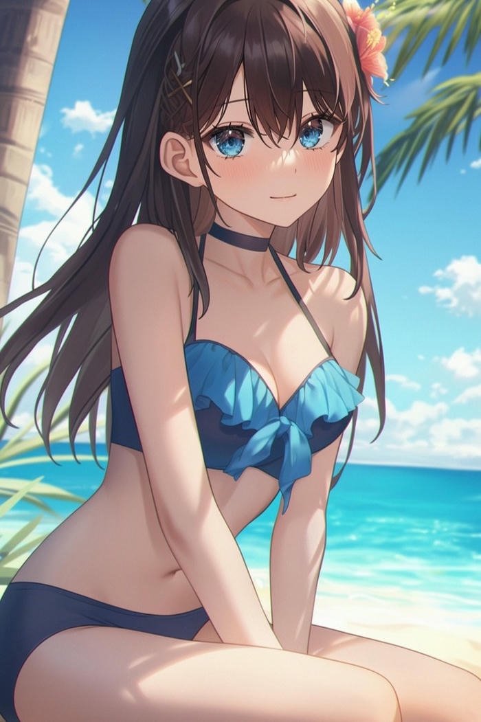 ảnh gái anime bikini gợi cảm