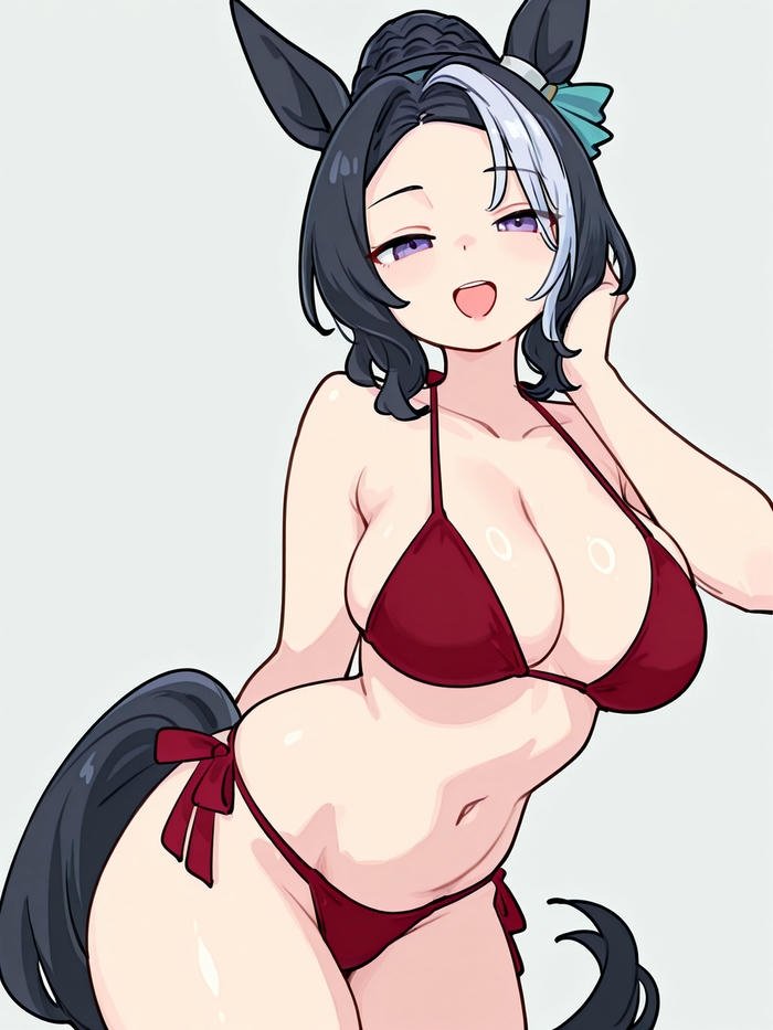 ảnh gái anime bikini mùa hè