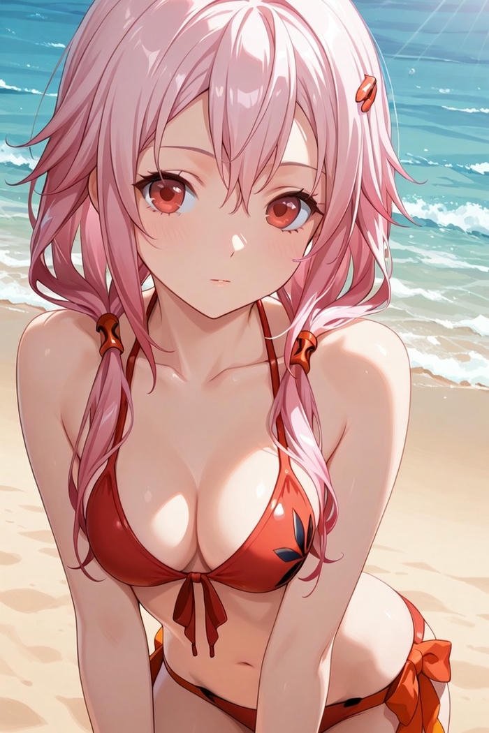 ảnh gái anime bikini tươi mát