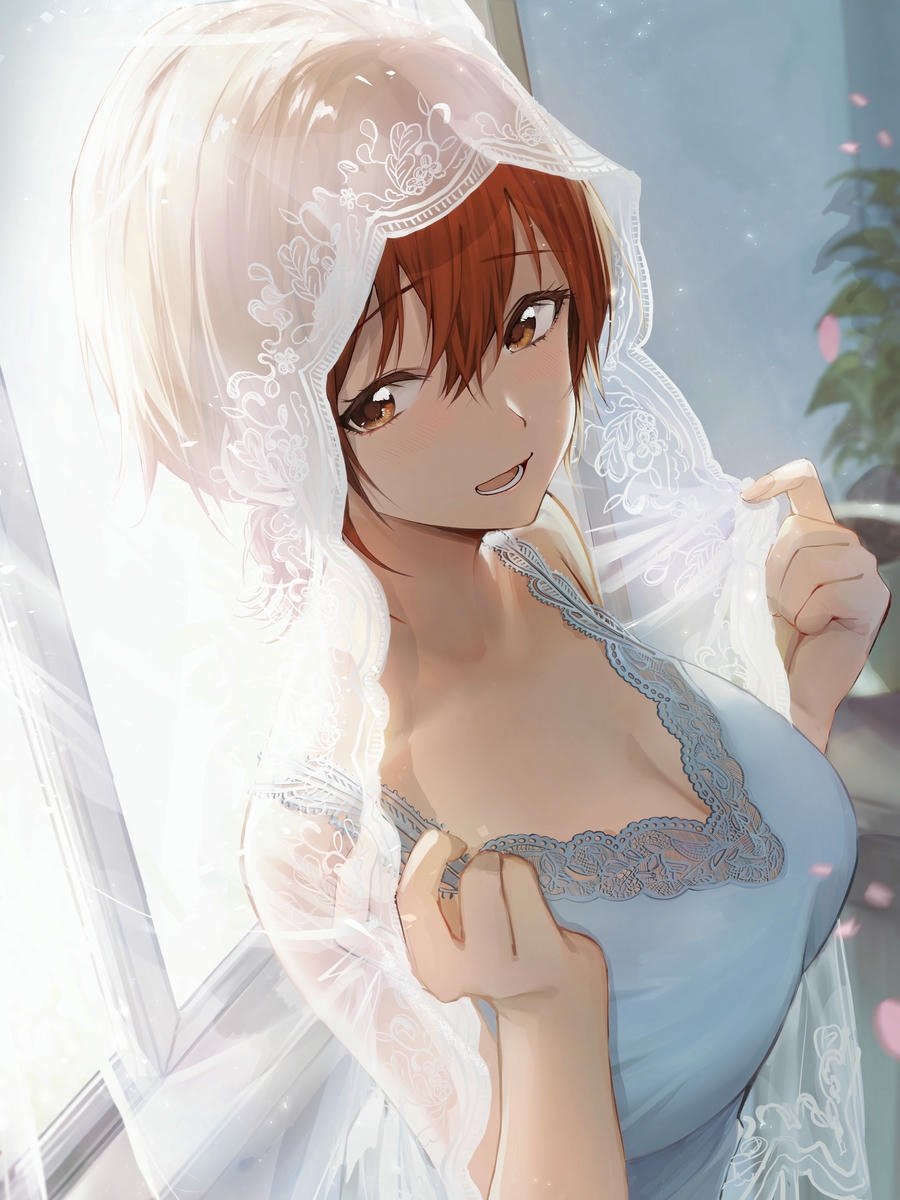 ảnh gái anime mlem quyến rũ