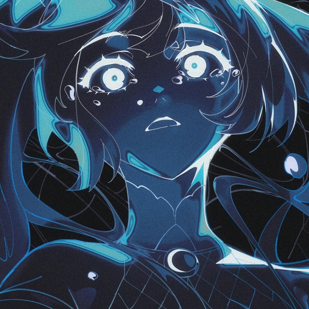 ánh mắt sâu lắng trong ảnh anime hiếm