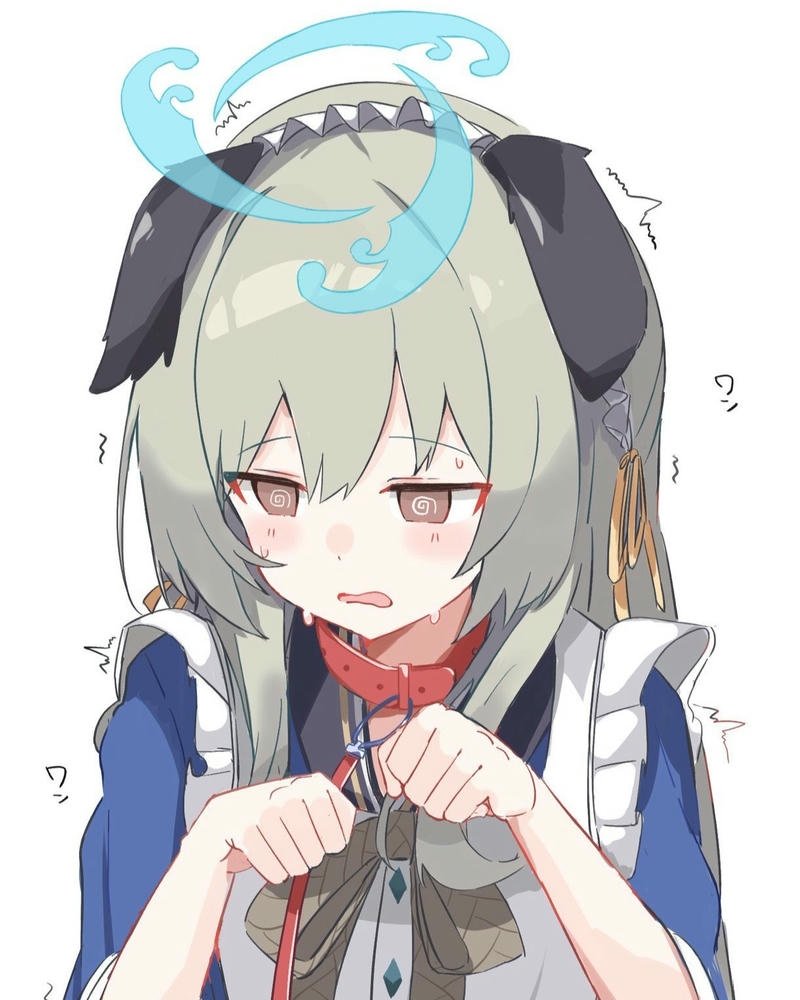 anime cute hầu gái biểu cảm dễ thương