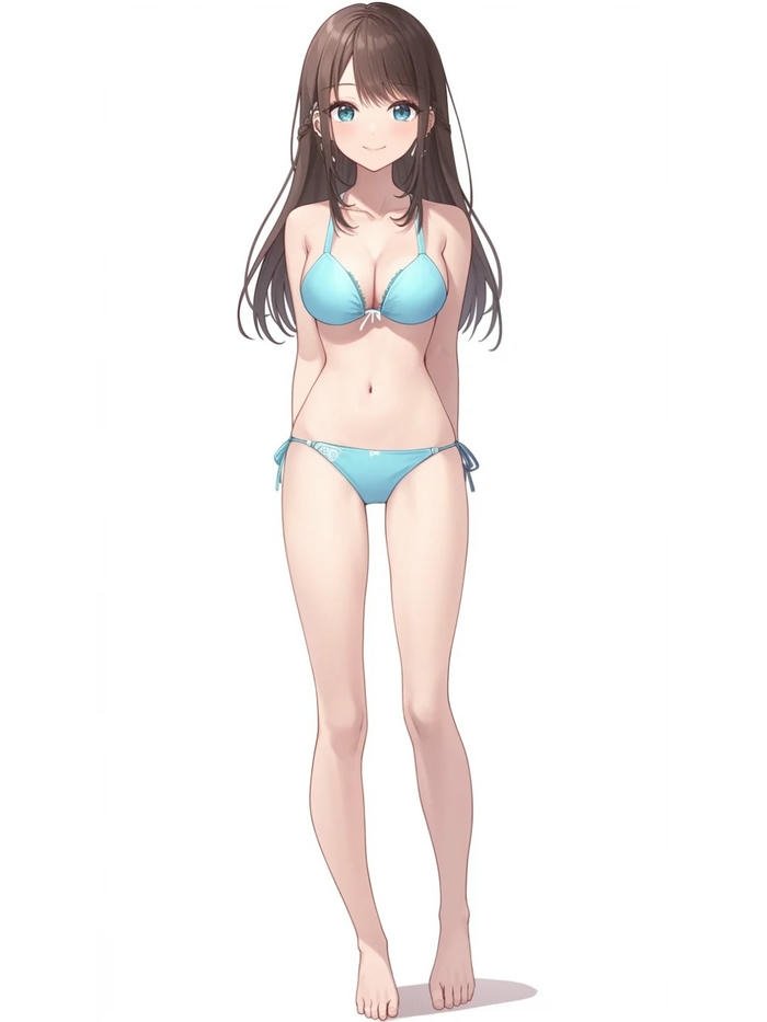 anime gái bikini nhân vật chính