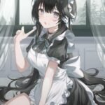 anime hầu gái cute buồn nhẹ