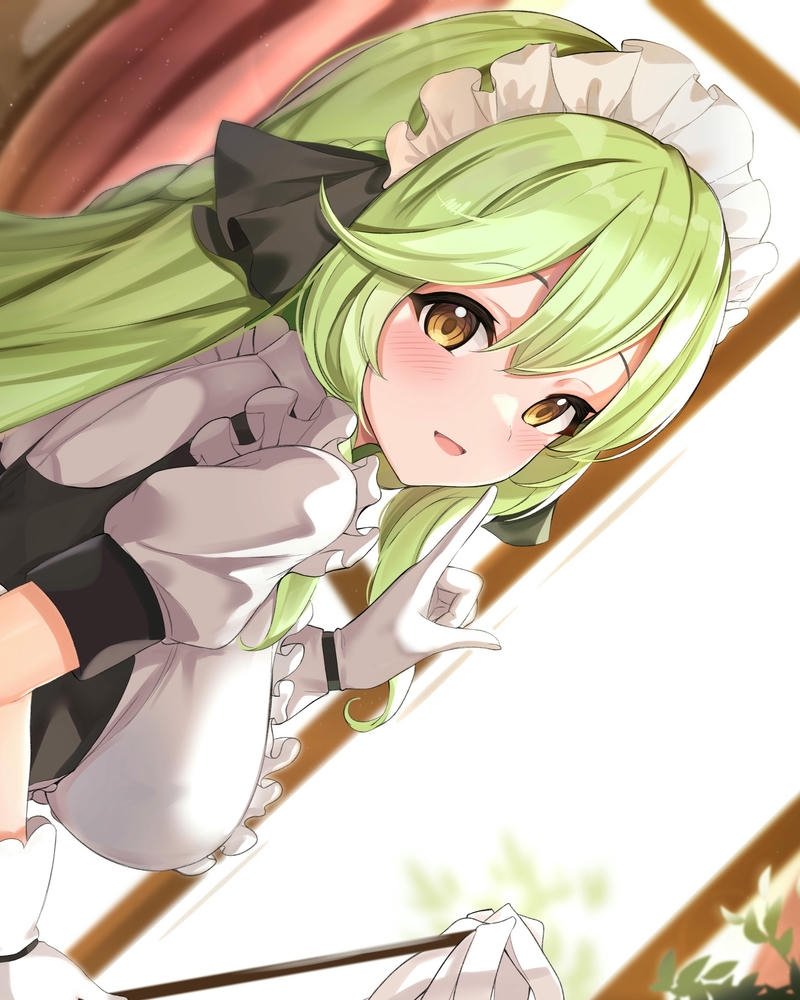 anime hầu gái cute đáng yêu ngọt dịu