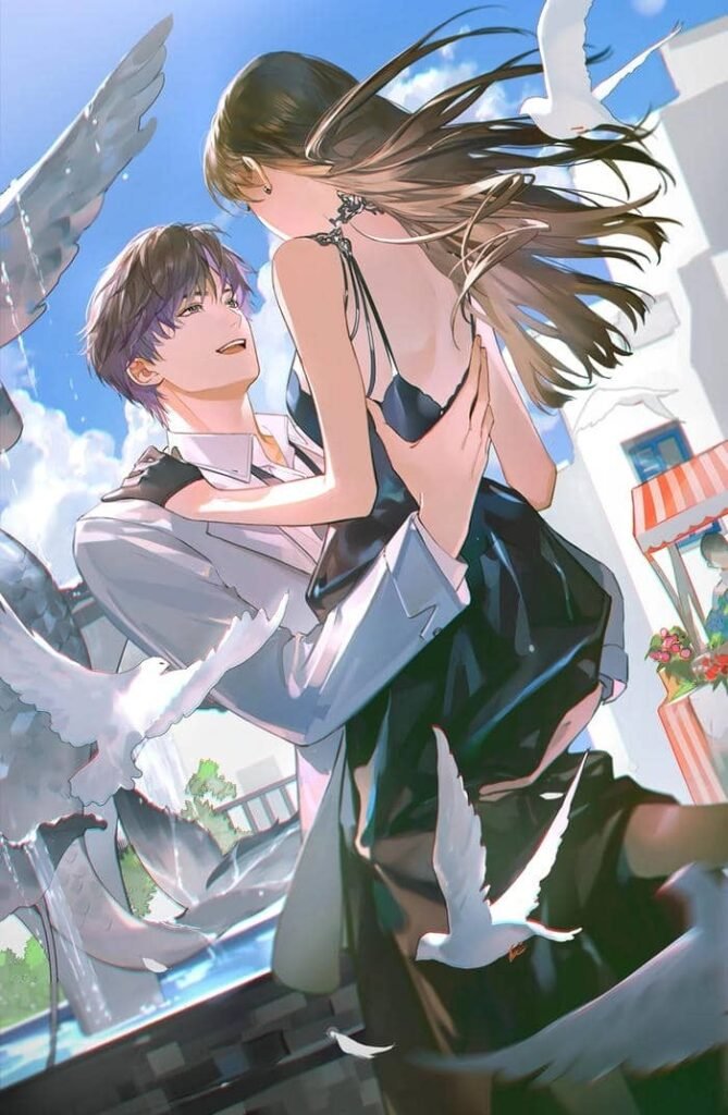 anime hôn nhau lãng mạn