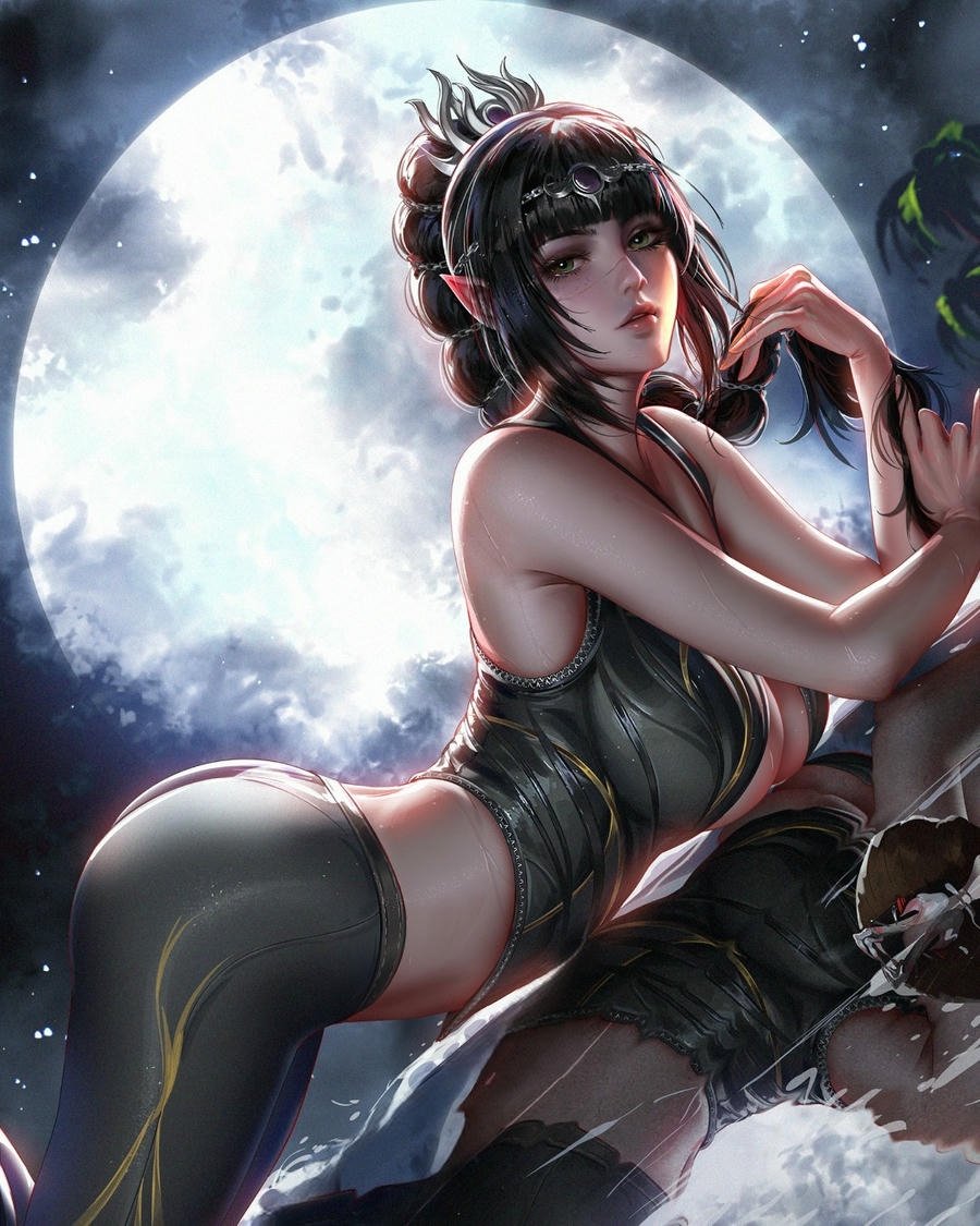 anime sexy ngầu chiến đấu