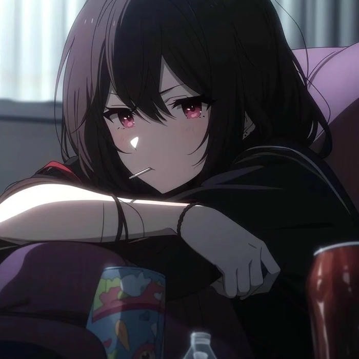 avatar anime đôi thần thái