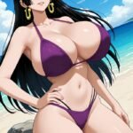 bikini gái anime mặc