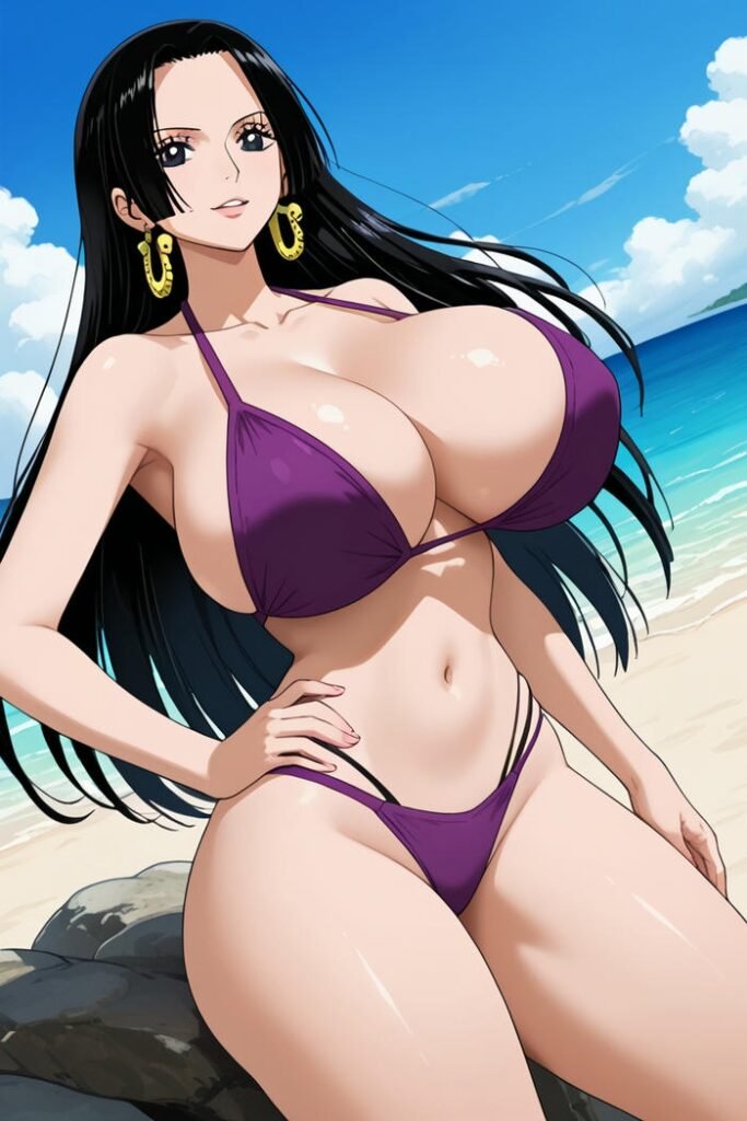 bikini gái anime mặc