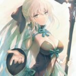 gái anime cute to tròn trang sức