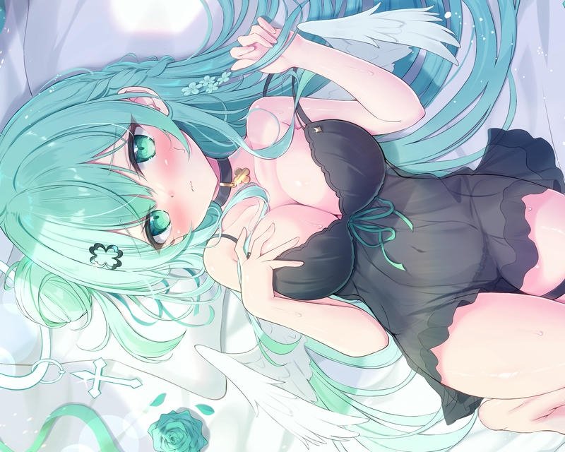 gái anime cute to tròn vẽ tay