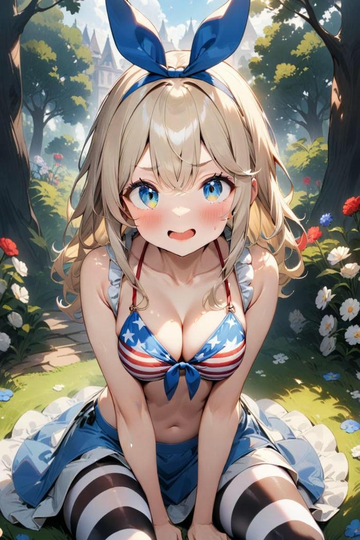 gái anime mặc bikini full HD