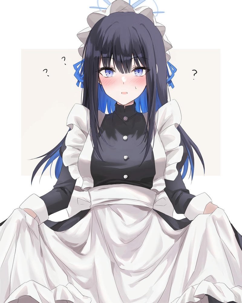 hầu gái cute anime chill ngọt ngào