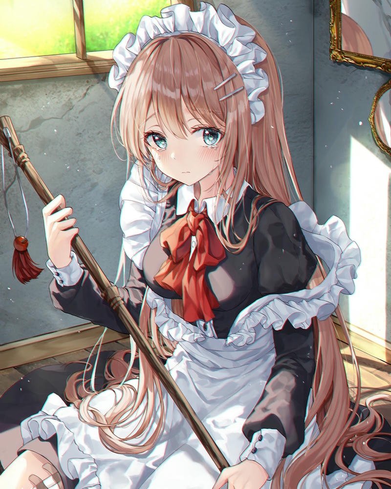 hầu gái cute anime dáng đẹp ngọt ngào