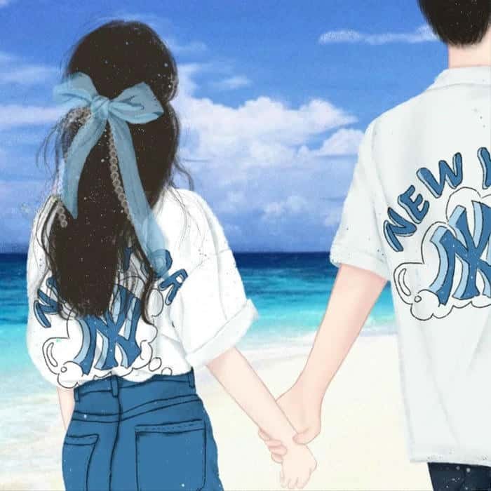 hình anime cặp đôi cute