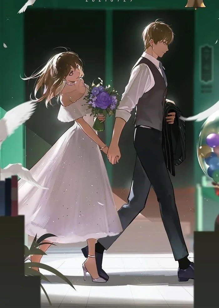 hình anime nắm tay