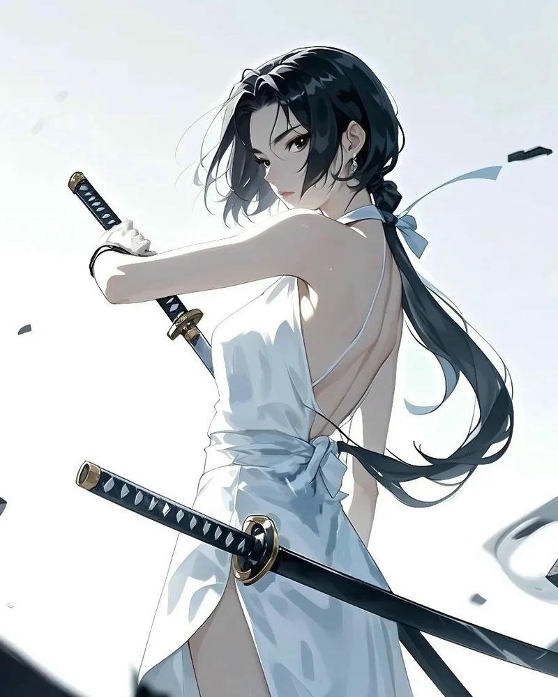 nữ anime quyến rũ cute chill dễ thương