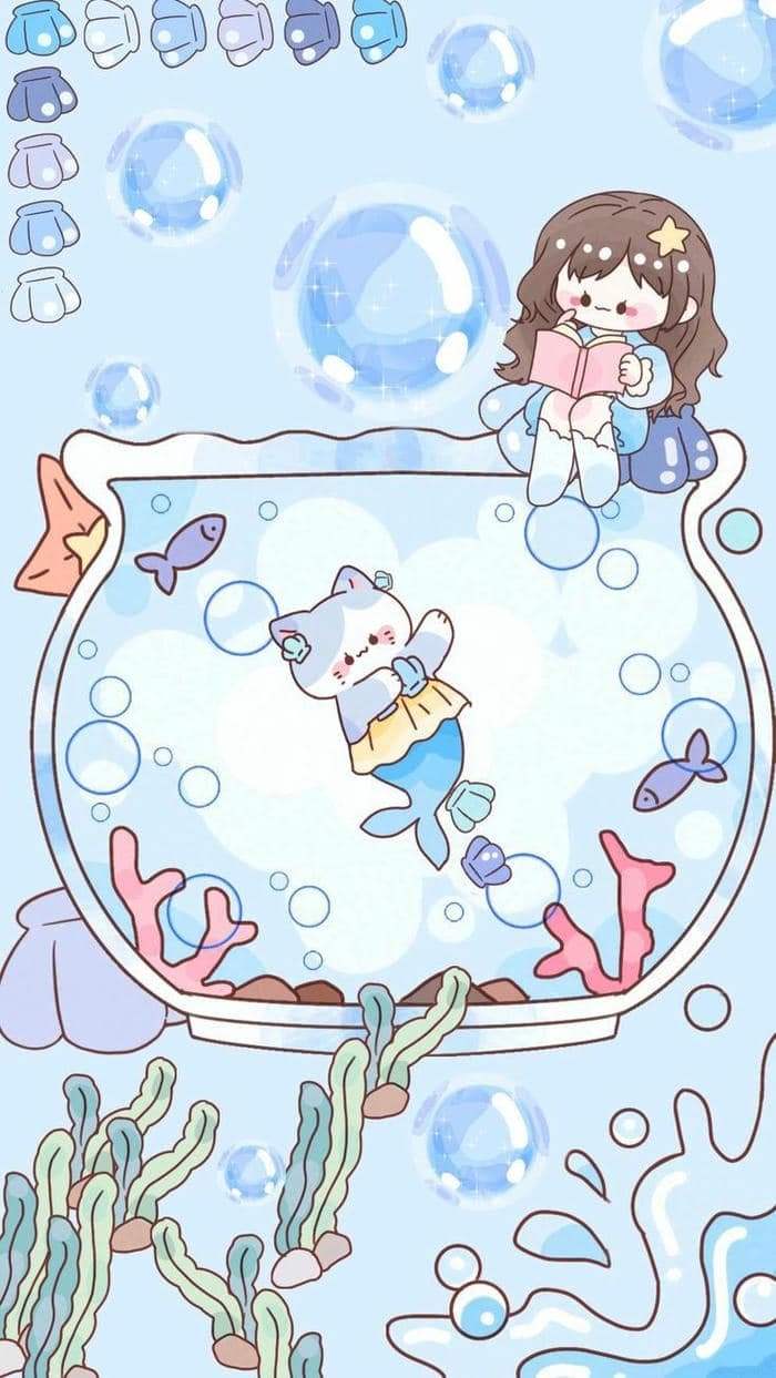 ảnh chibi dễ thương phong cách kawaii