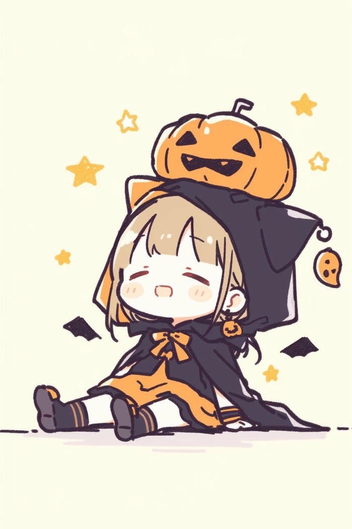 ảnh chibi nhỏ xinh làm nền