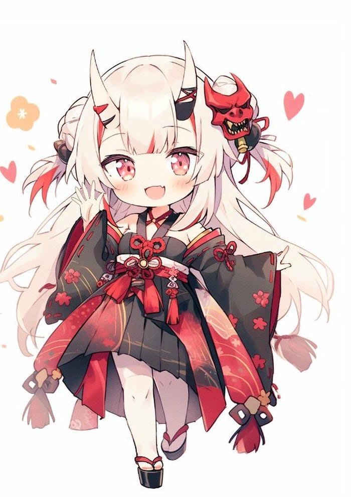 ảnh chibi nữ nhỏ nhắn cute