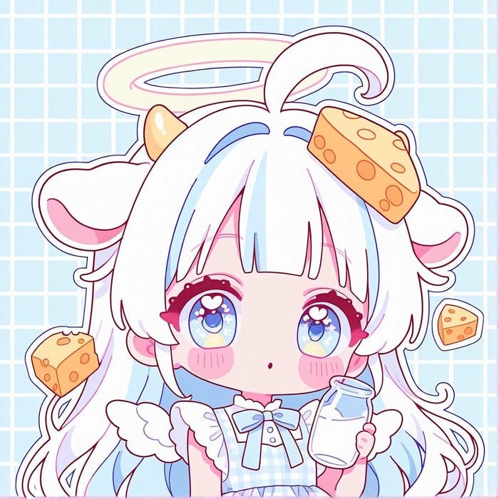 ảnh chibi nữ phong cách dễ thương