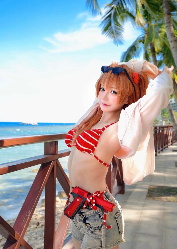 bộ ảnh cosplay bikini