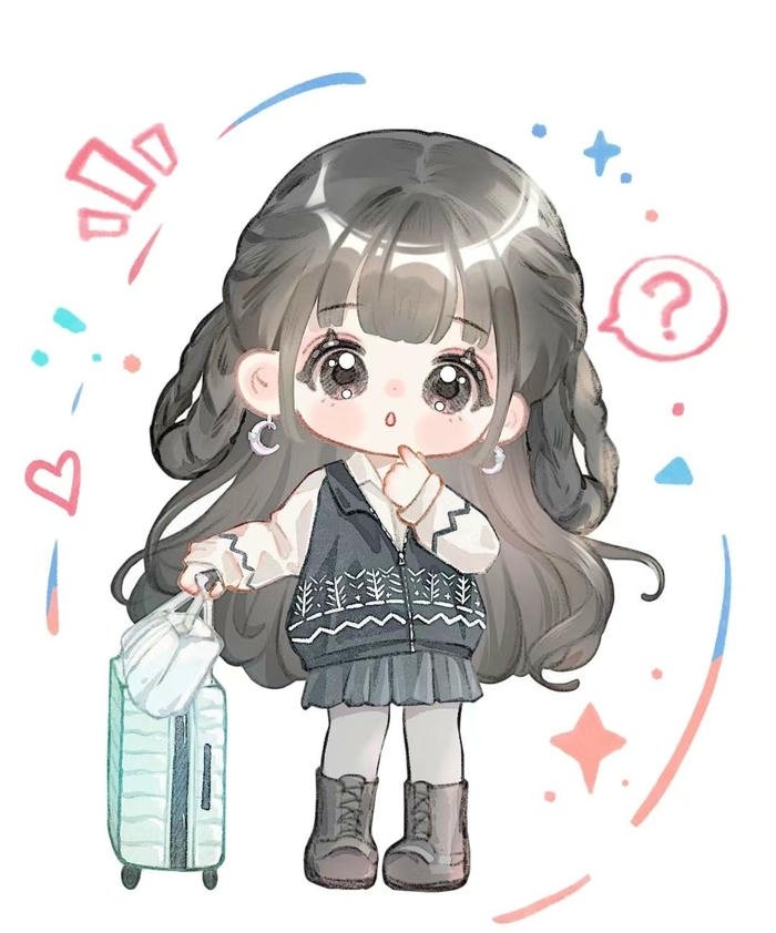 chibi girl đáng yêu