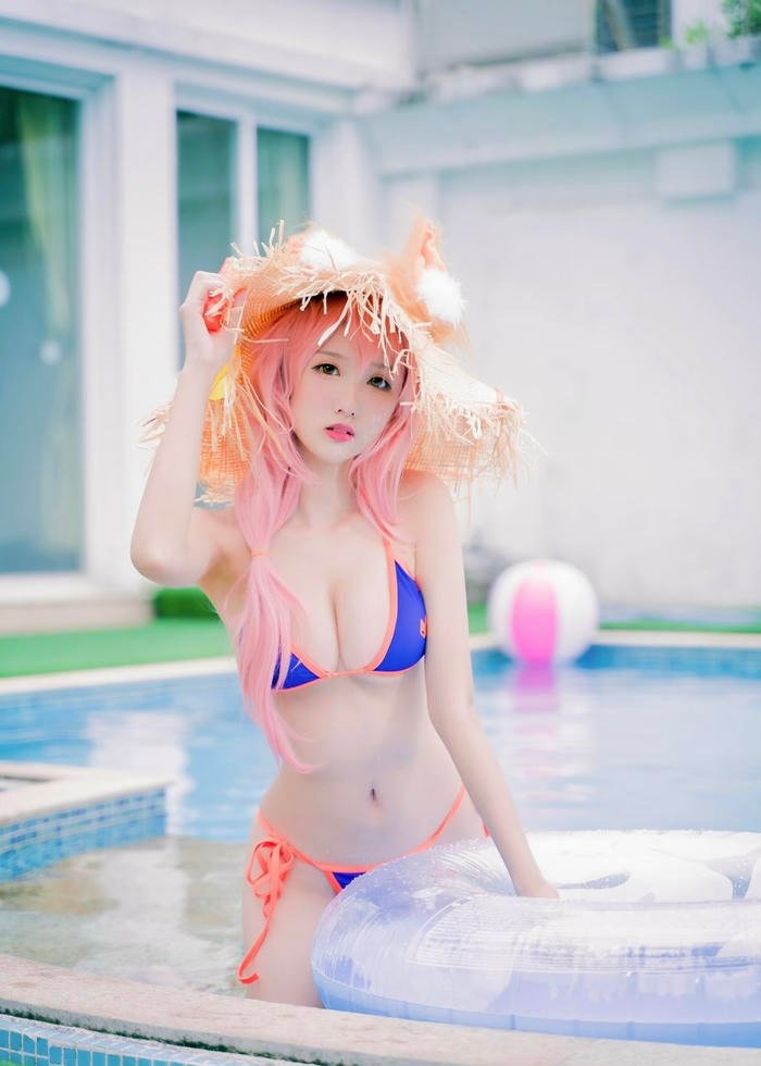 cosplay bikini pastel