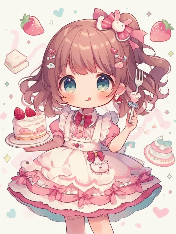 hình nền chibi anime style