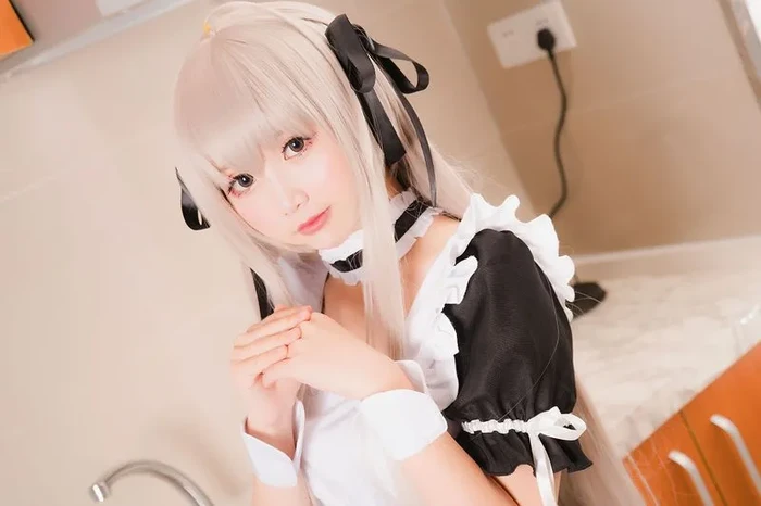 Hình cosplay tươi tắn ngọt ngào duyên dáng