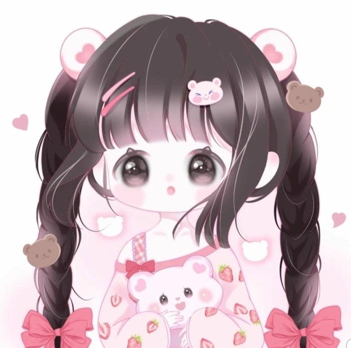 ảnh anime nữ chibi HD