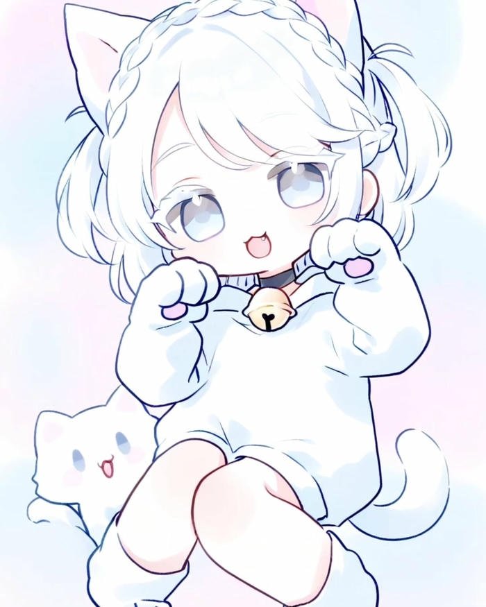 ảnh anime nữ chibi siêu dễ thương