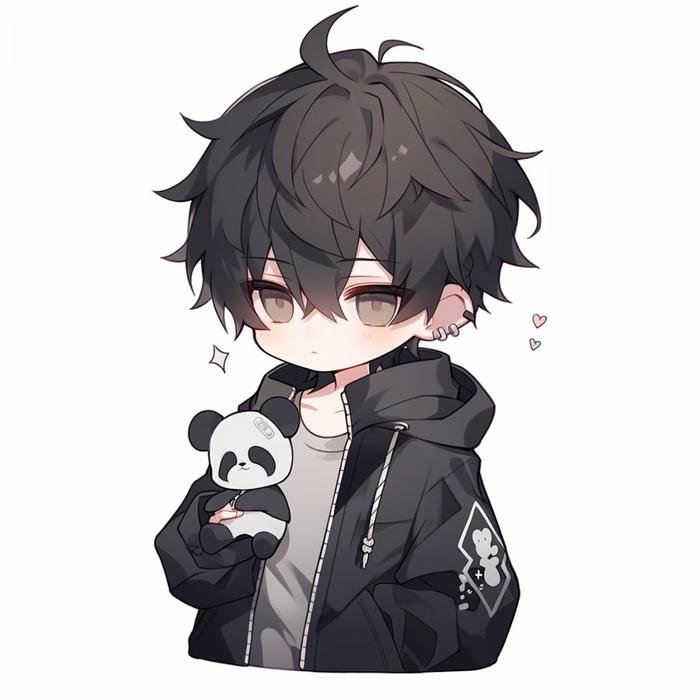 ảnh chibi nam thanh lịch lạnh