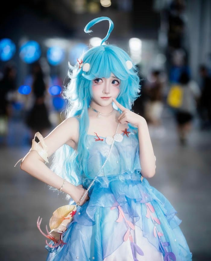 ảnh cosplay cute pastel nhẹ nhàng