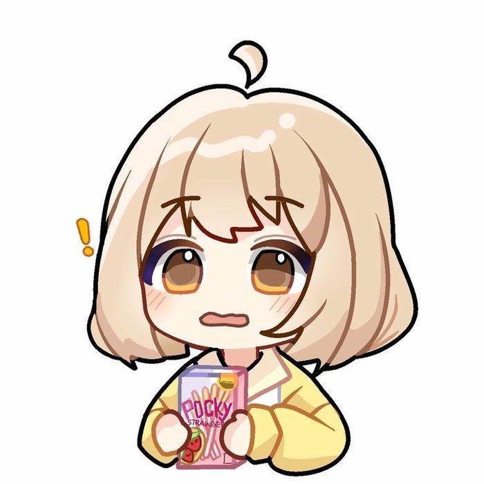 anime chibi girl pastel