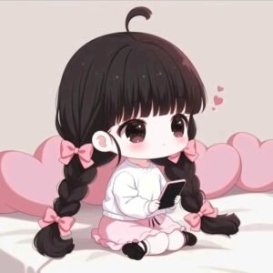chibi girl anime đáng yêu