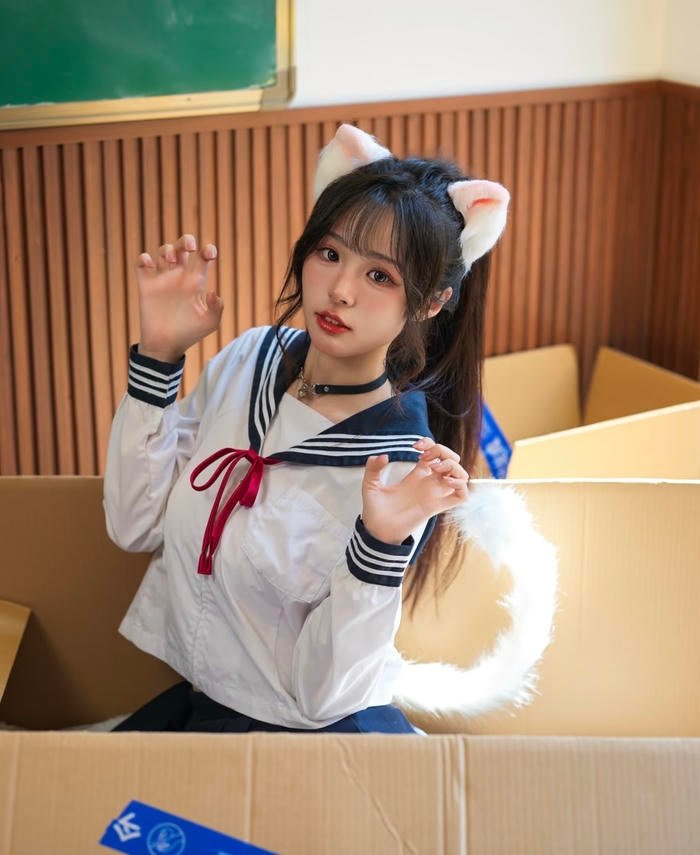 cosplay dễ thương với màu sắc tươi sán