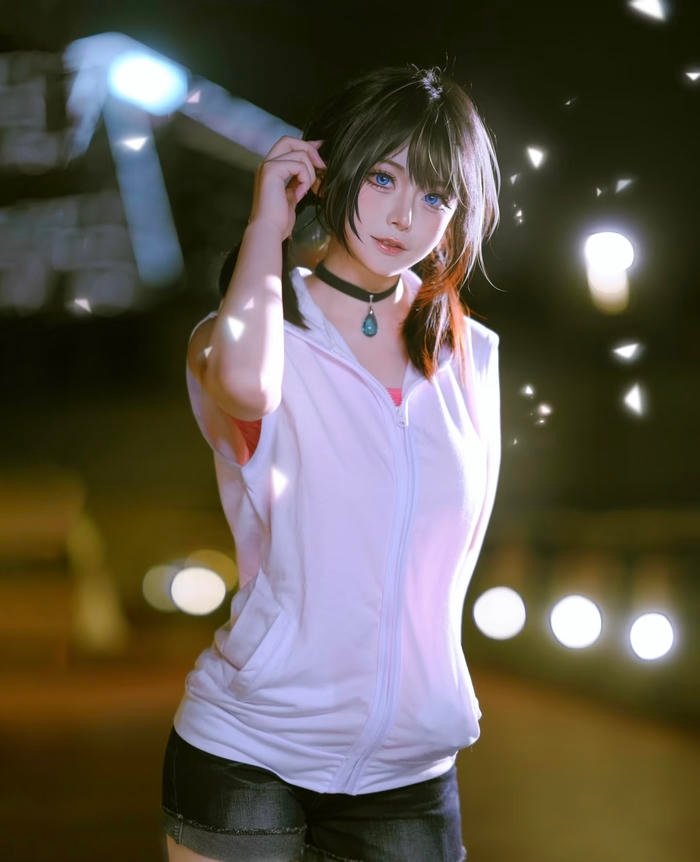 cosplay girl cute tỏa sáng như idol