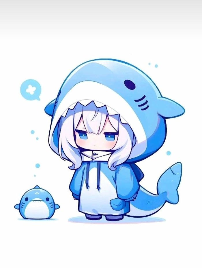 hình anime chibi đáng yêu nhẹ nhàng