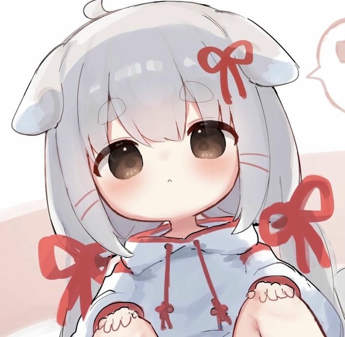 hình anime nữ chibi ngây thơ