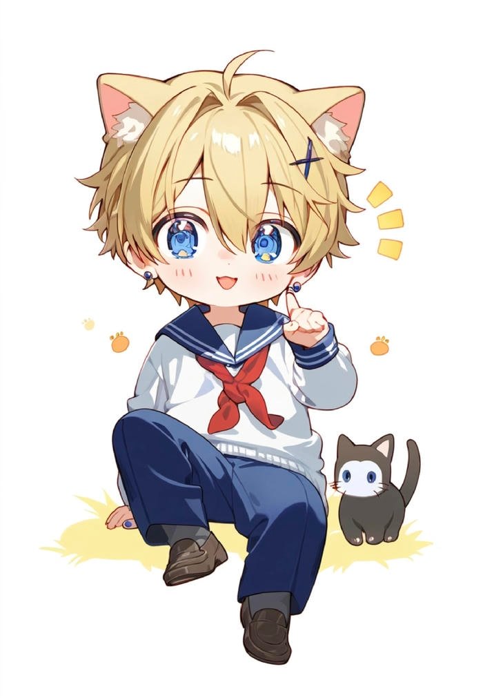 hình chibi nam lạnh lùng