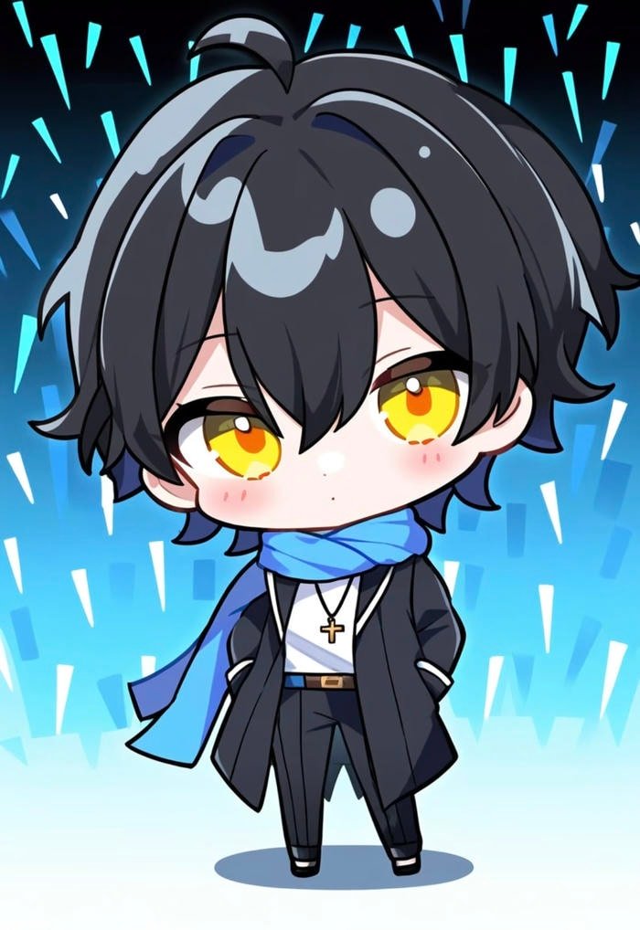 hình chibi nam ngầu lạnh