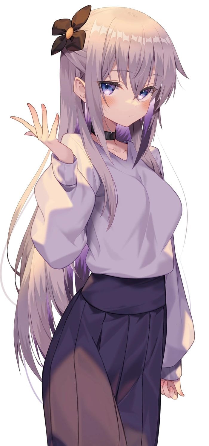 ảnh anime nữ pastel