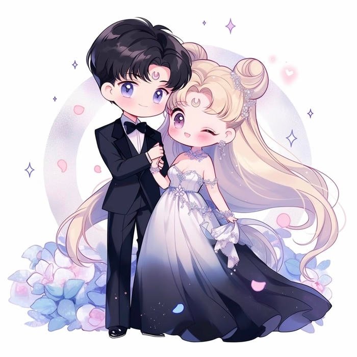 ảnh chibi nam nữ dễ thương